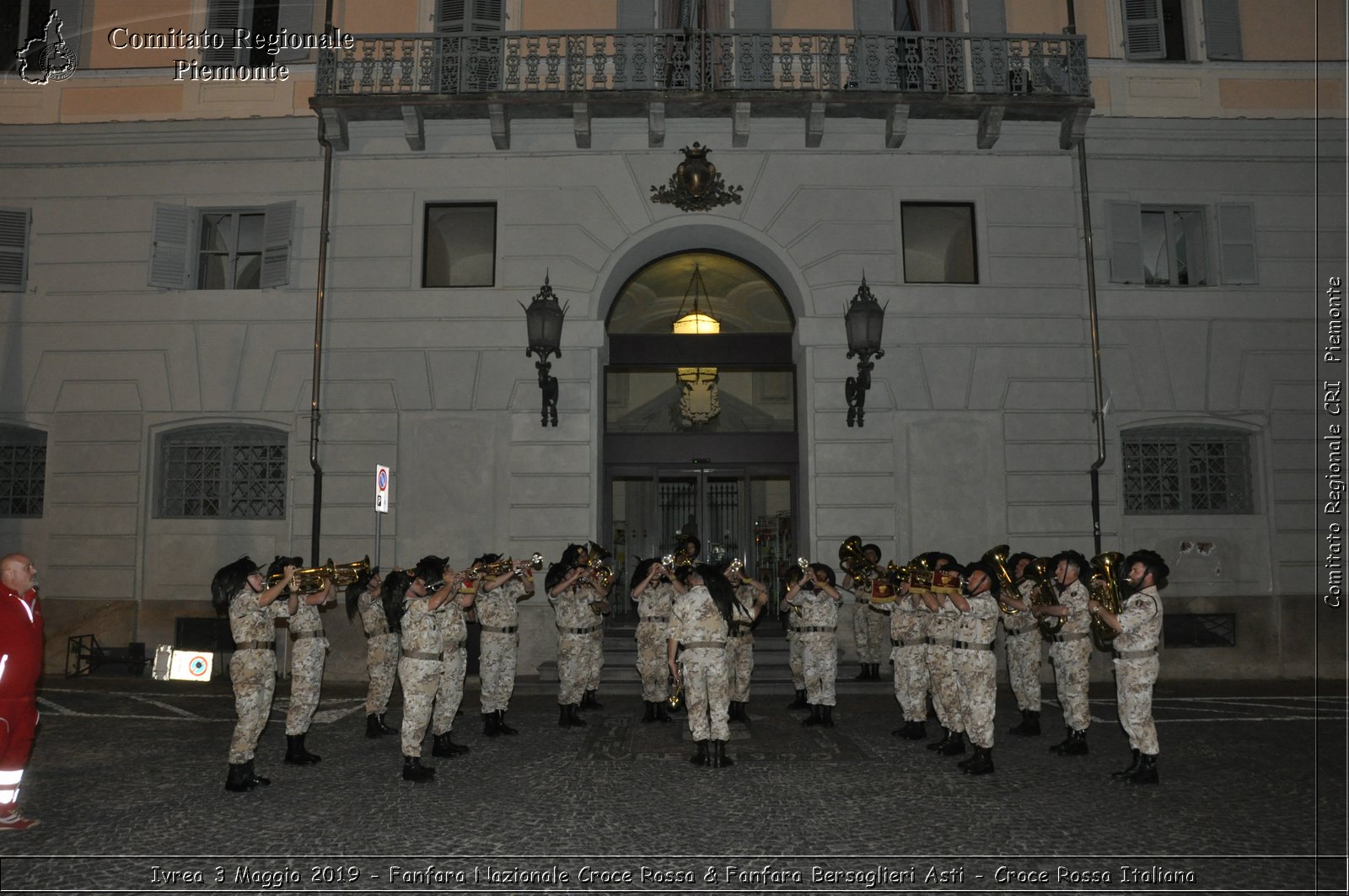 Ivrea 3 Maggio 2019 - Fanfara Nazionale Croce Rossa & Fanfara Bersaglieri Asti - Croce Rossa Italiana - Comitato Regionale del Piemonte