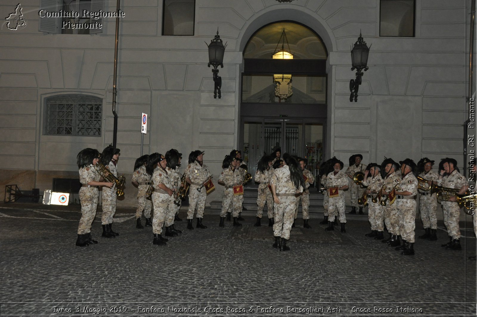 Ivrea 3 Maggio 2019 - Fanfara Nazionale Croce Rossa & Fanfara Bersaglieri Asti - Croce Rossa Italiana - Comitato Regionale del Piemonte