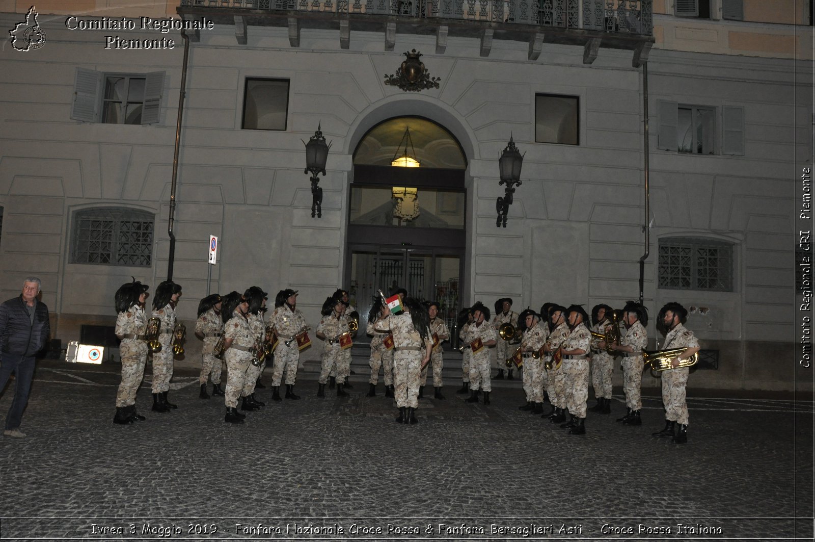 Ivrea 3 Maggio 2019 - Fanfara Nazionale Croce Rossa & Fanfara Bersaglieri Asti - Croce Rossa Italiana - Comitato Regionale del Piemonte