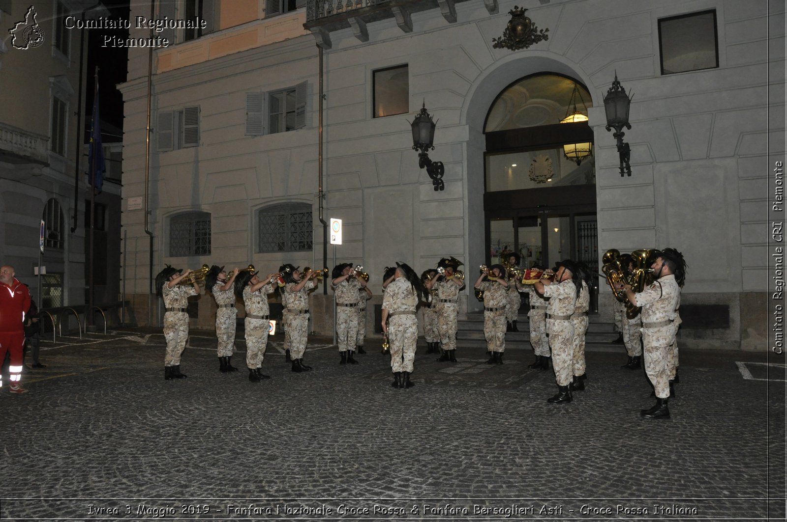 Ivrea 3 Maggio 2019 - Fanfara Nazionale Croce Rossa & Fanfara Bersaglieri Asti - Croce Rossa Italiana - Comitato Regionale del Piemonte