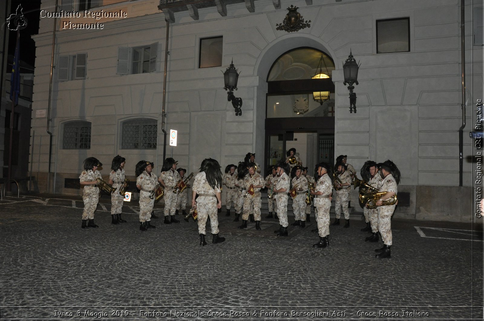 Ivrea 3 Maggio 2019 - Fanfara Nazionale Croce Rossa & Fanfara Bersaglieri Asti - Croce Rossa Italiana - Comitato Regionale del Piemonte