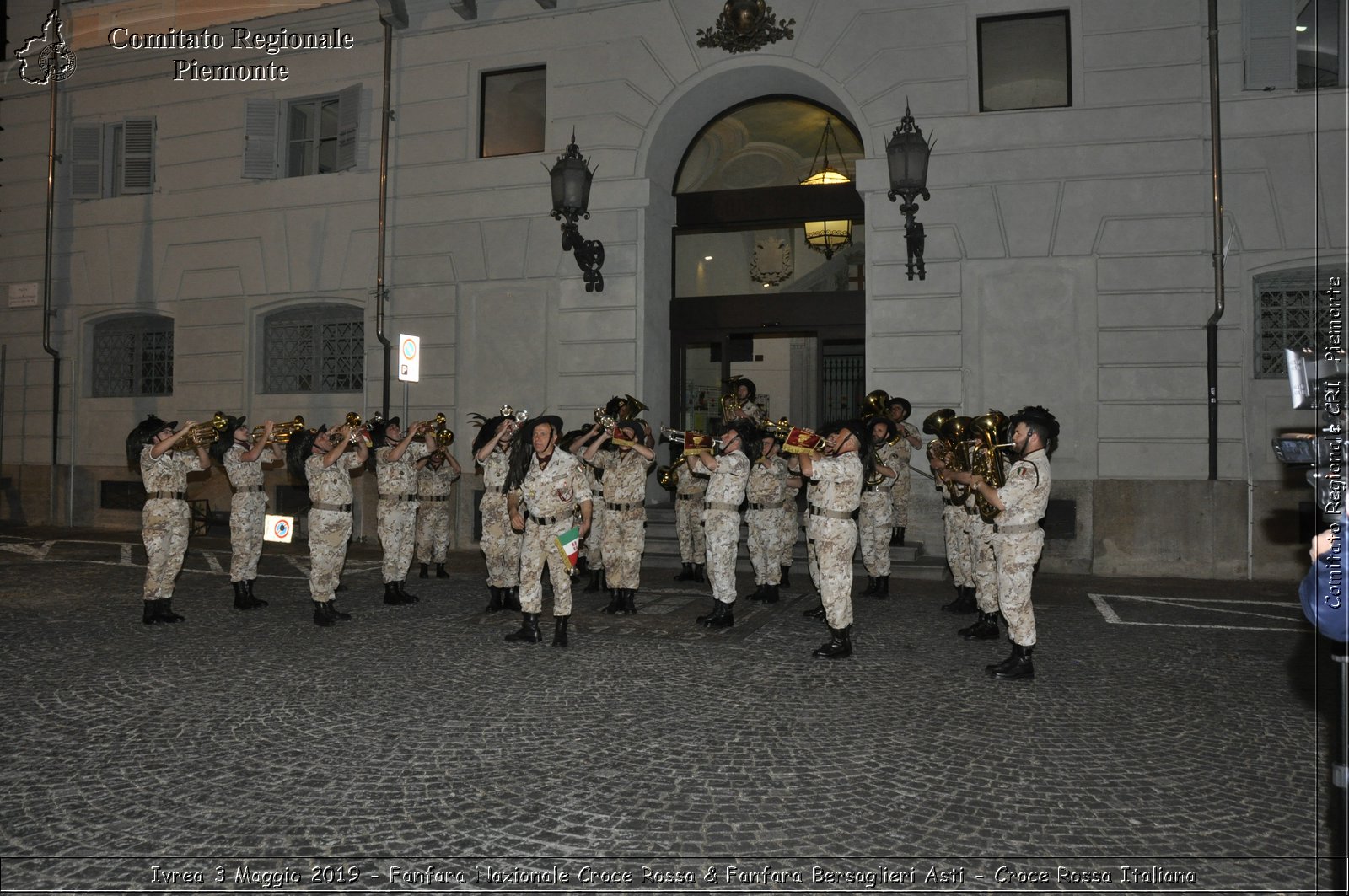 Ivrea 3 Maggio 2019 - Fanfara Nazionale Croce Rossa & Fanfara Bersaglieri Asti - Croce Rossa Italiana - Comitato Regionale del Piemonte