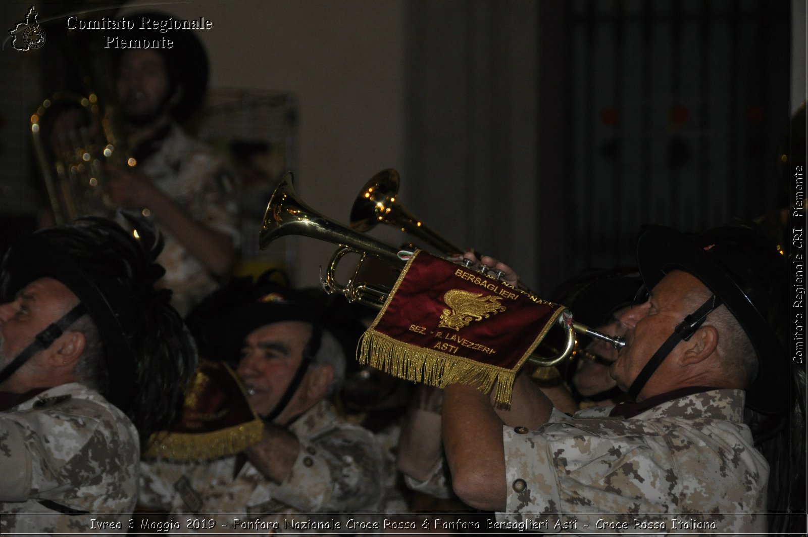 Ivrea 3 Maggio 2019 - Fanfara Nazionale Croce Rossa & Fanfara Bersaglieri Asti - Croce Rossa Italiana - Comitato Regionale del Piemonte