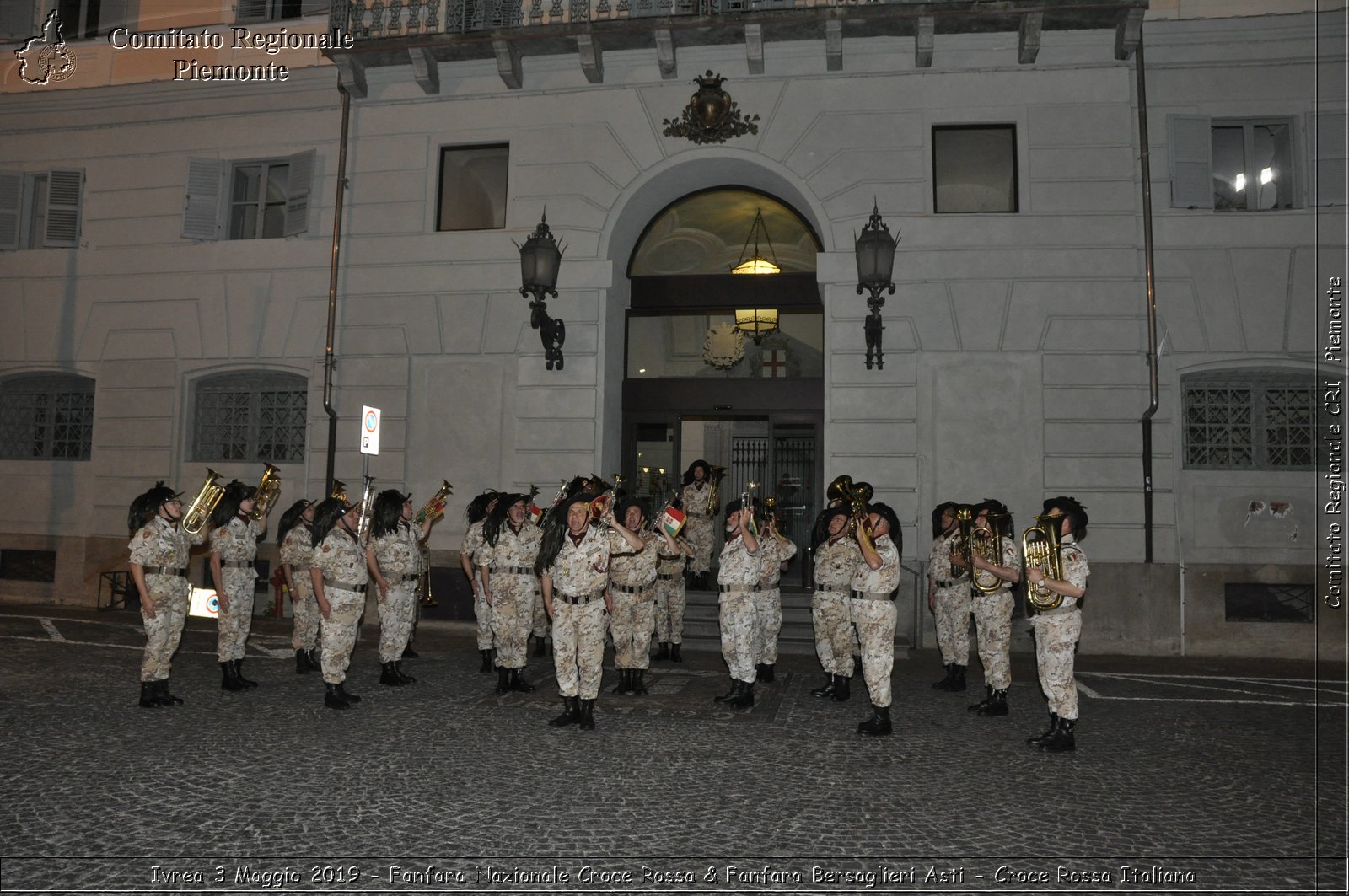 Ivrea 3 Maggio 2019 - Fanfara Nazionale Croce Rossa & Fanfara Bersaglieri Asti - Croce Rossa Italiana - Comitato Regionale del Piemonte