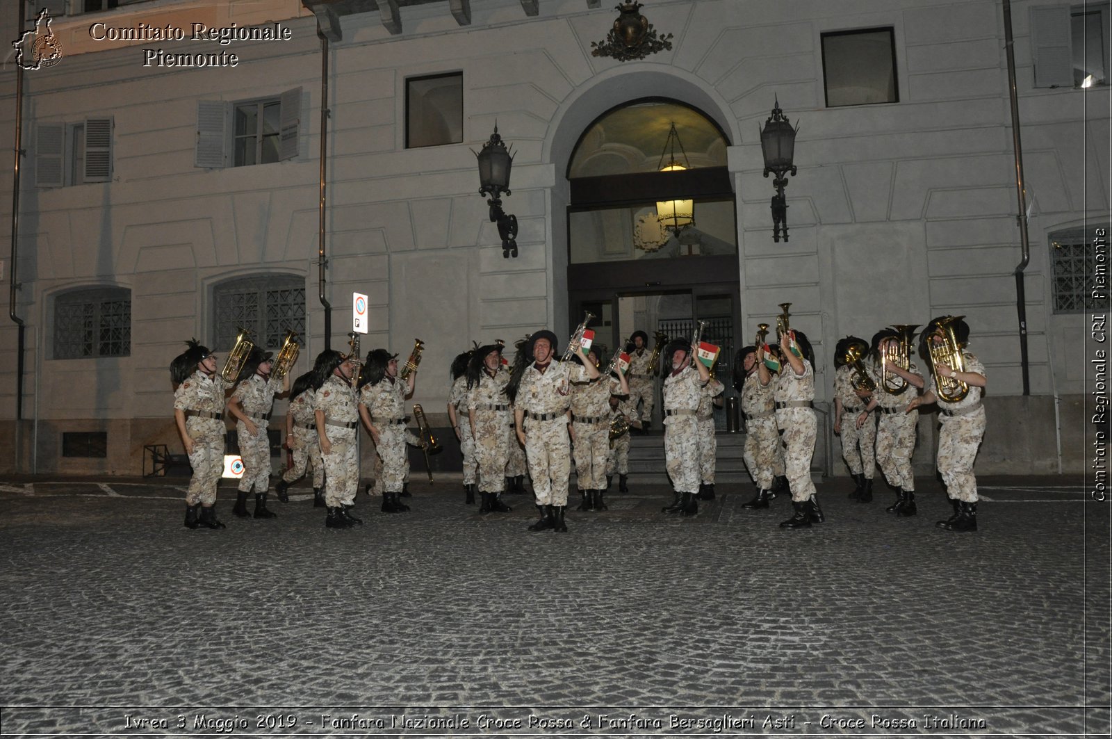 Ivrea 3 Maggio 2019 - Fanfara Nazionale Croce Rossa & Fanfara Bersaglieri Asti - Croce Rossa Italiana - Comitato Regionale del Piemonte