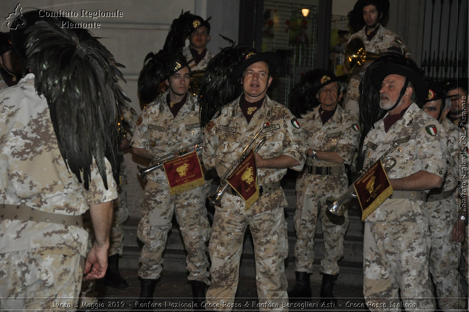 Ivrea 3 Maggio 2019 - Fanfara Nazionale Croce Rossa & Fanfara Bersaglieri Asti - Croce Rossa Italiana - Comitato Regionale del Piemonte