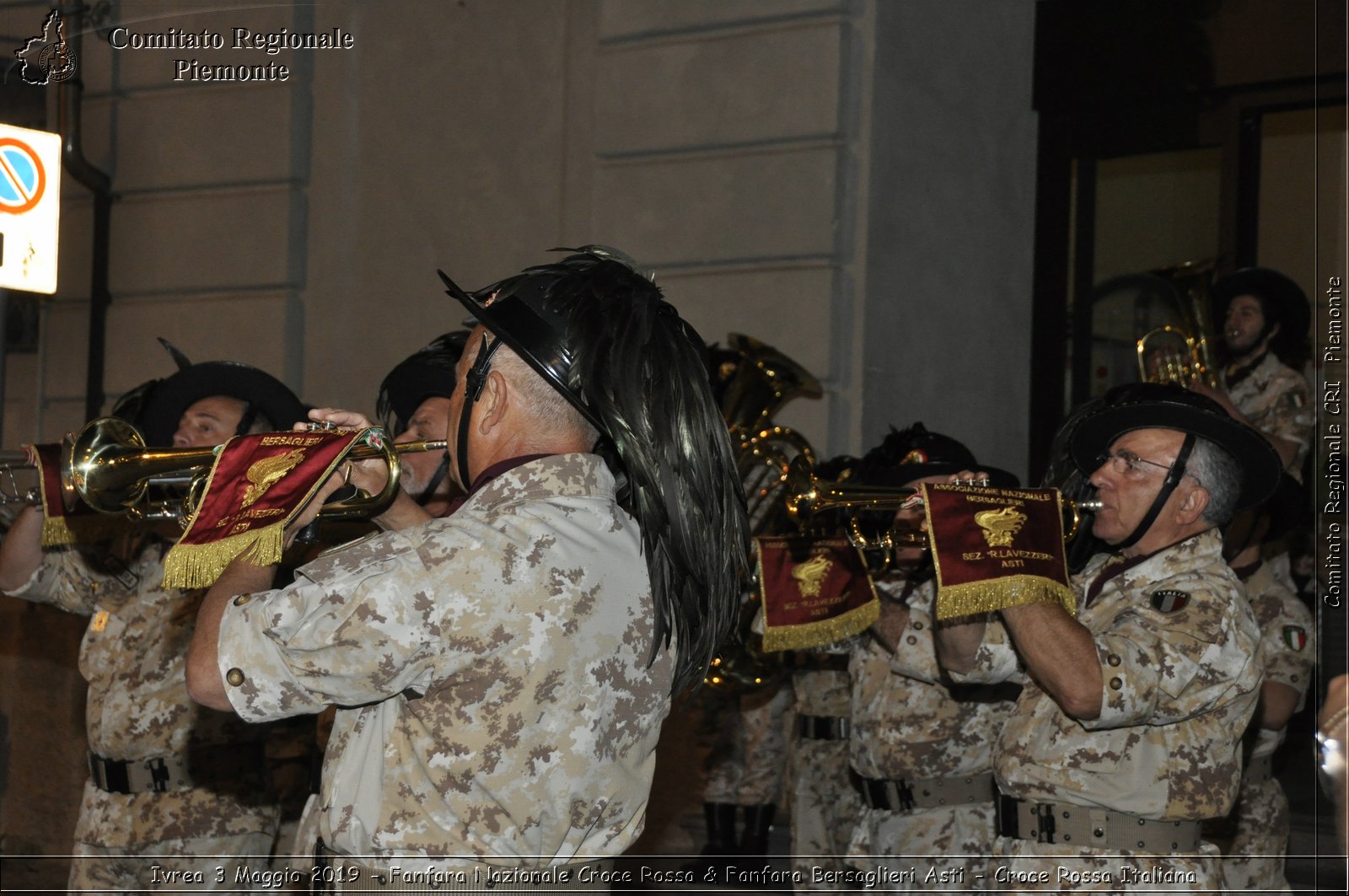 Ivrea 3 Maggio 2019 - Fanfara Nazionale Croce Rossa & Fanfara Bersaglieri Asti - Croce Rossa Italiana - Comitato Regionale del Piemonte