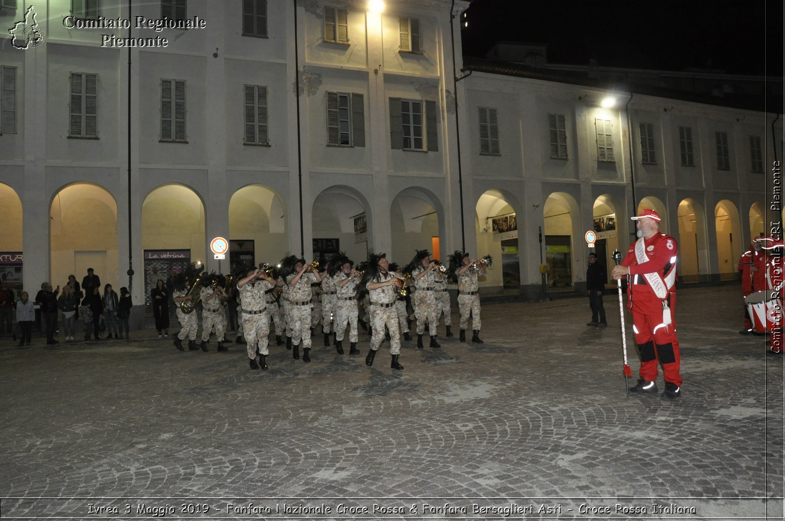 Ivrea 3 Maggio 2019 - Fanfara Nazionale Croce Rossa & Fanfara Bersaglieri Asti - Croce Rossa Italiana - Comitato Regionale del Piemonte