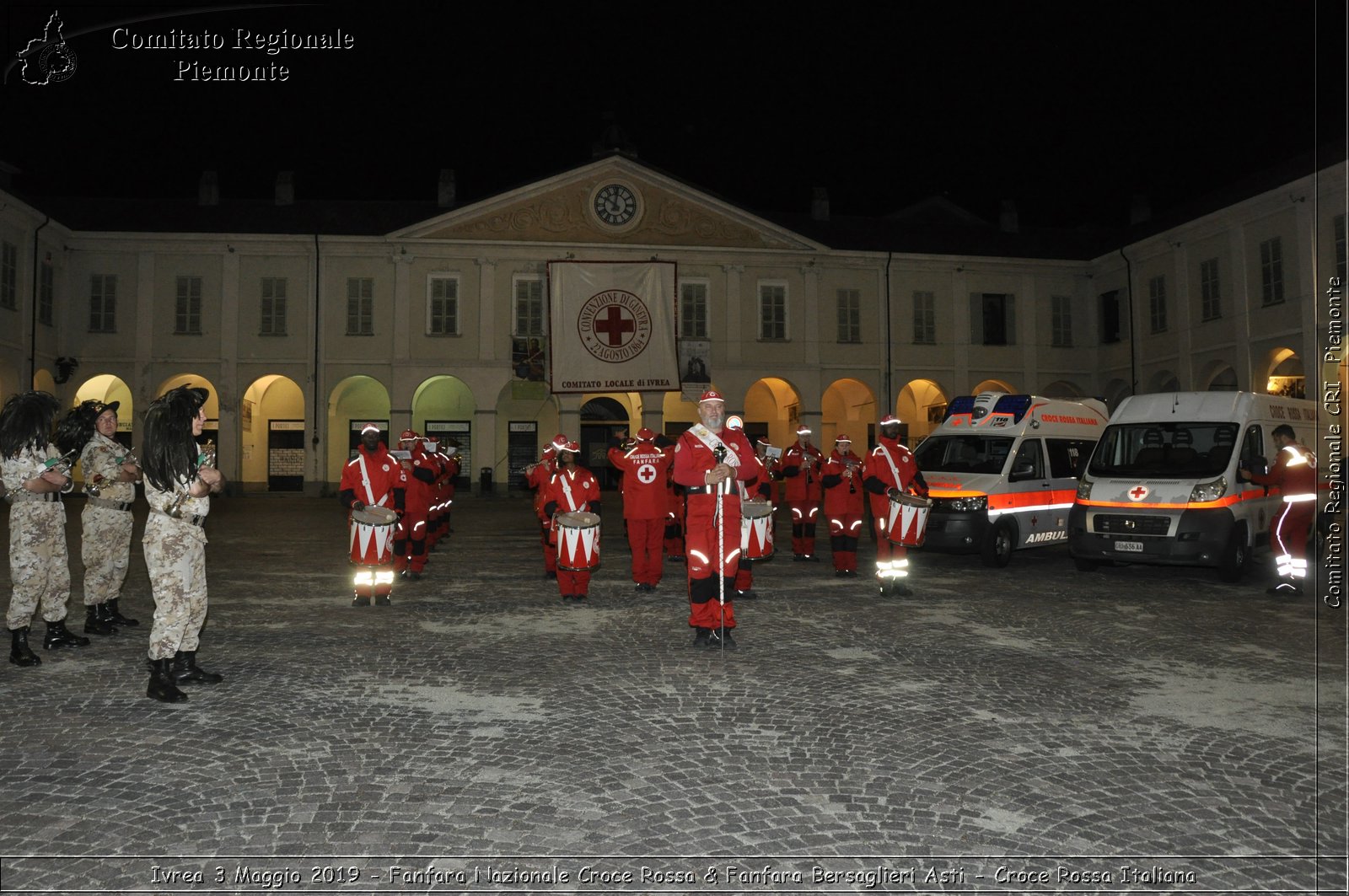 Ivrea 3 Maggio 2019 - Fanfara Nazionale Croce Rossa & Fanfara Bersaglieri Asti - Croce Rossa Italiana - Comitato Regionale del Piemonte