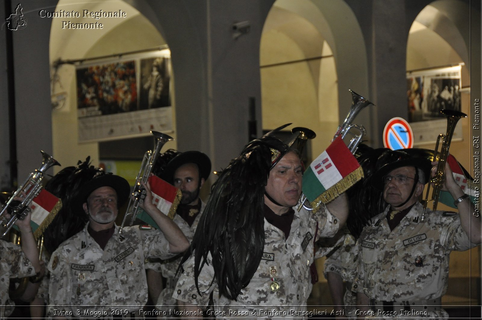 Ivrea 3 Maggio 2019 - Fanfara Nazionale Croce Rossa & Fanfara Bersaglieri Asti - Croce Rossa Italiana - Comitato Regionale del Piemonte