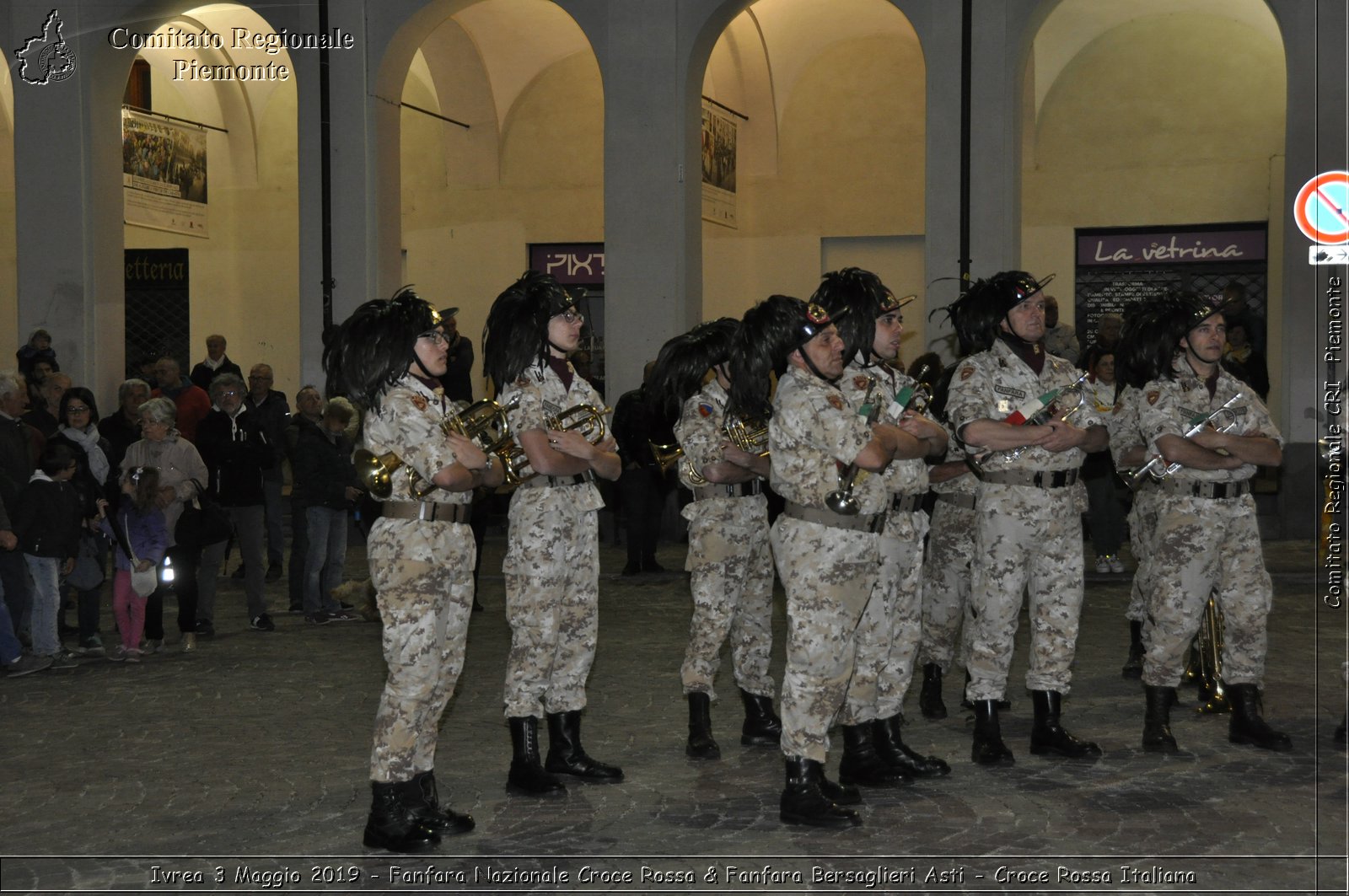 Ivrea 3 Maggio 2019 - Fanfara Nazionale Croce Rossa & Fanfara Bersaglieri Asti - Croce Rossa Italiana - Comitato Regionale del Piemonte