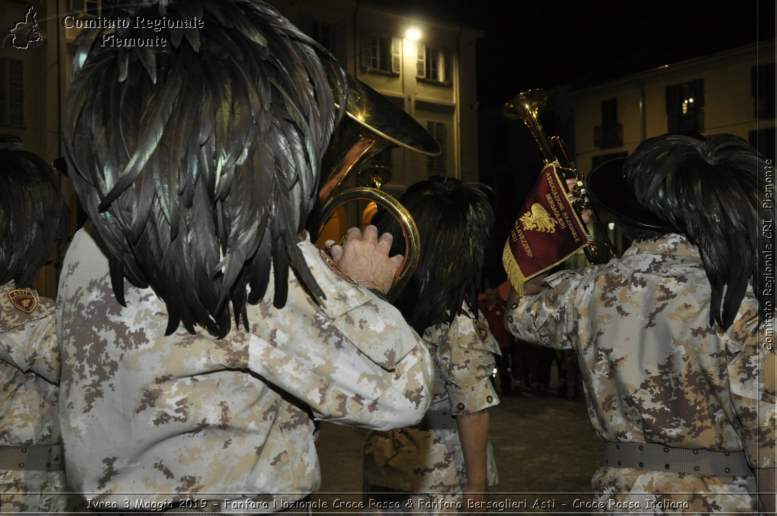 Ivrea 3 Maggio 2019 - Fanfara Nazionale Croce Rossa & Fanfara Bersaglieri Asti - Croce Rossa Italiana - Comitato Regionale del Piemonte