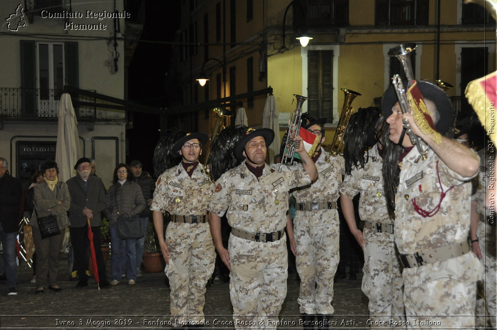 Ivrea 3 Maggio 2019 - Fanfara Nazionale Croce Rossa & Fanfara Bersaglieri Asti - Croce Rossa Italiana - Comitato Regionale del Piemonte