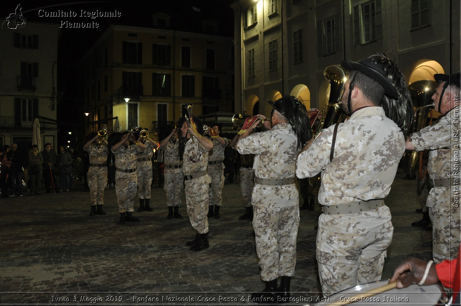 Ivrea 3 Maggio 2019 - Fanfara Nazionale Croce Rossa & Fanfara Bersaglieri Asti - Croce Rossa Italiana - Comitato Regionale del Piemonte