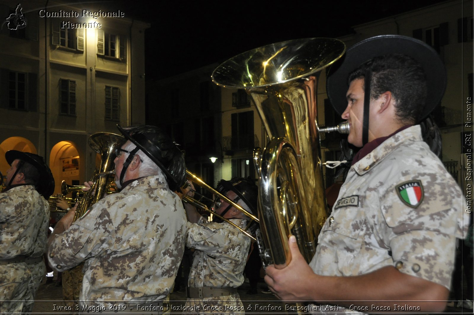 Ivrea 3 Maggio 2019 - Fanfara Nazionale Croce Rossa & Fanfara Bersaglieri Asti - Croce Rossa Italiana - Comitato Regionale del Piemonte