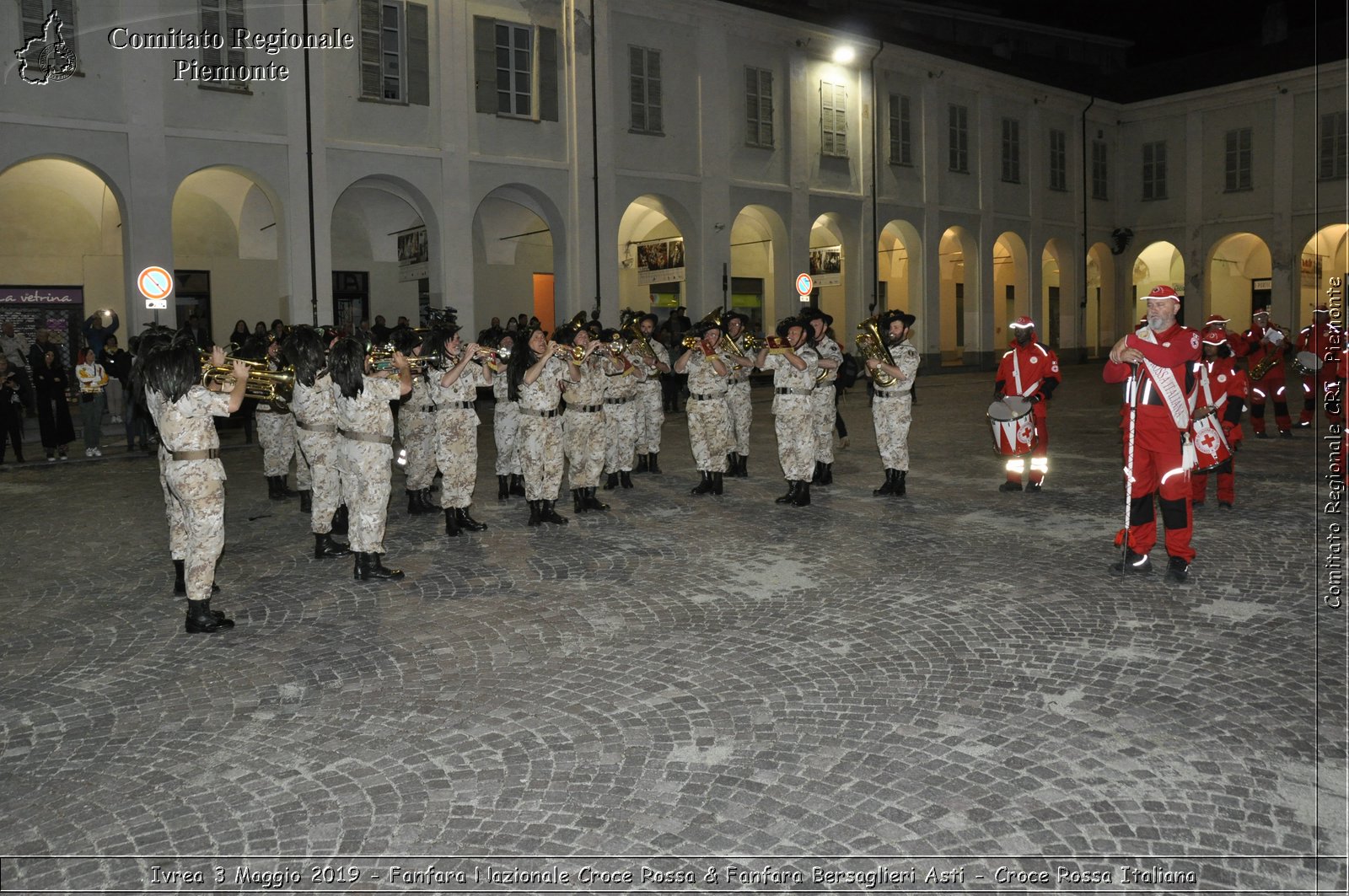 Ivrea 3 Maggio 2019 - Fanfara Nazionale Croce Rossa & Fanfara Bersaglieri Asti - Croce Rossa Italiana - Comitato Regionale del Piemonte