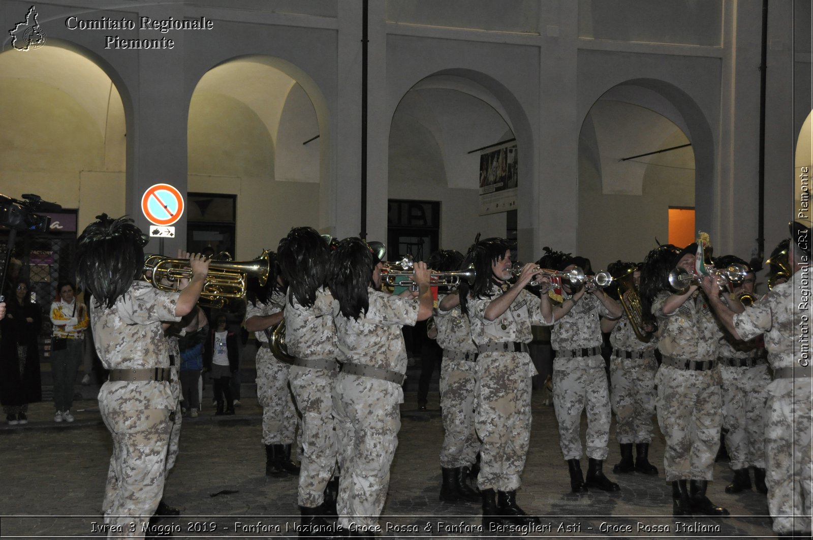 Ivrea 3 Maggio 2019 - Fanfara Nazionale Croce Rossa & Fanfara Bersaglieri Asti - Croce Rossa Italiana - Comitato Regionale del Piemonte