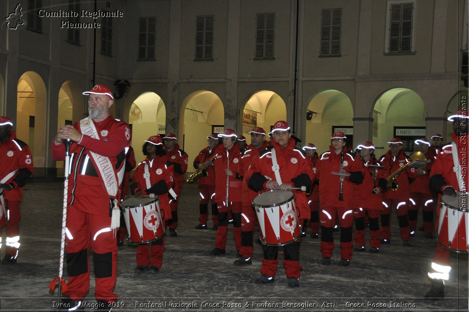 Ivrea 3 Maggio 2019 - Fanfara Nazionale Croce Rossa & Fanfara Bersaglieri Asti - Croce Rossa Italiana - Comitato Regionale del Piemonte