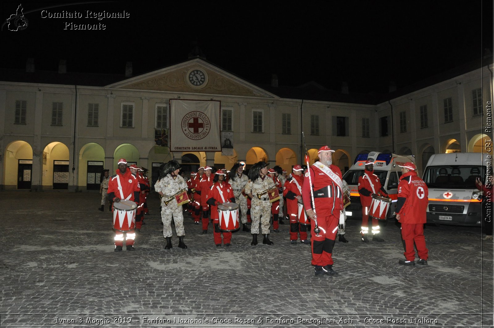 Ivrea 3 Maggio 2019 - Fanfara Nazionale Croce Rossa & Fanfara Bersaglieri Asti - Croce Rossa Italiana - Comitato Regionale del Piemonte