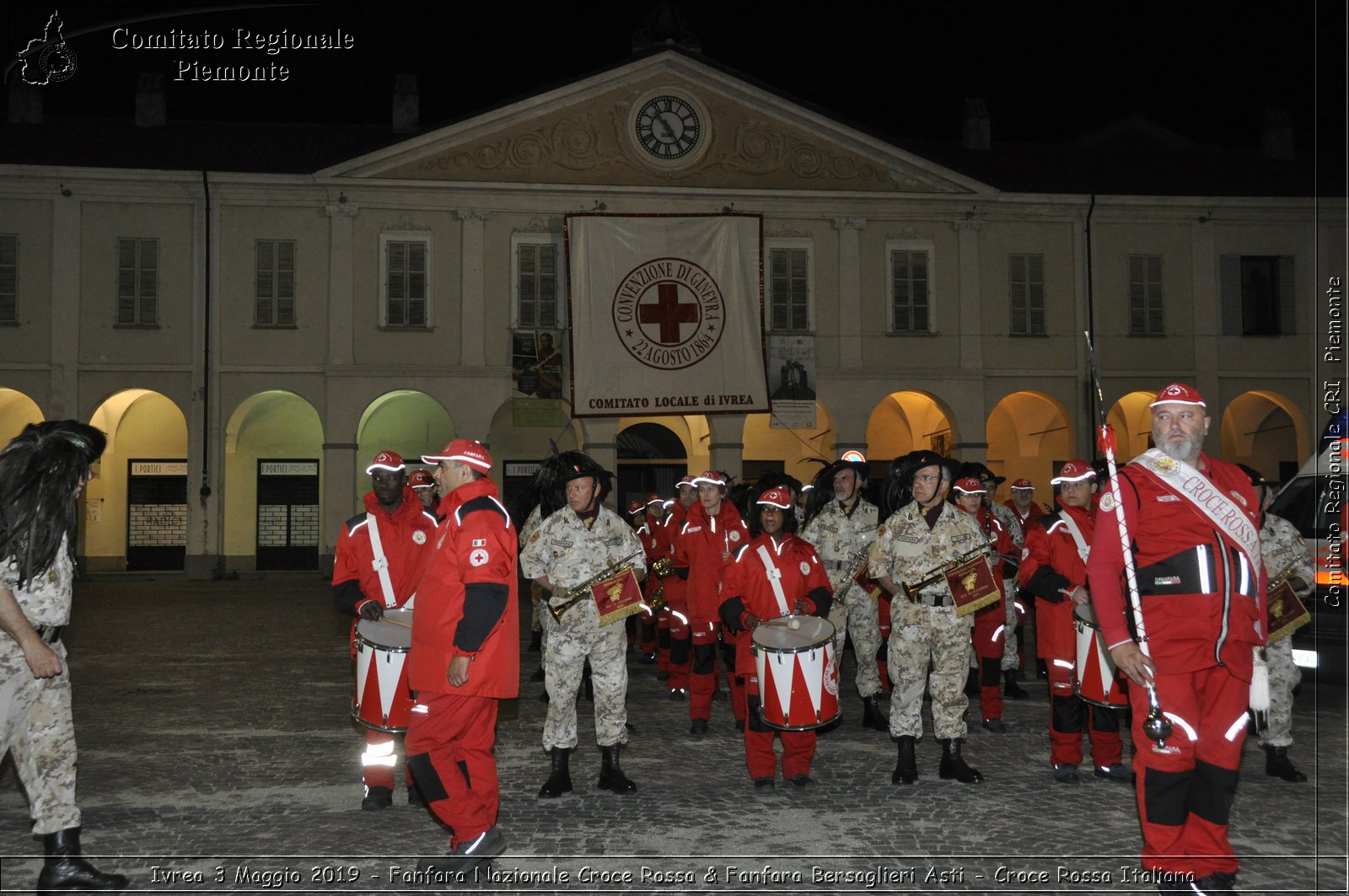 Ivrea 3 Maggio 2019 - Fanfara Nazionale Croce Rossa & Fanfara Bersaglieri Asti - Croce Rossa Italiana - Comitato Regionale del Piemonte