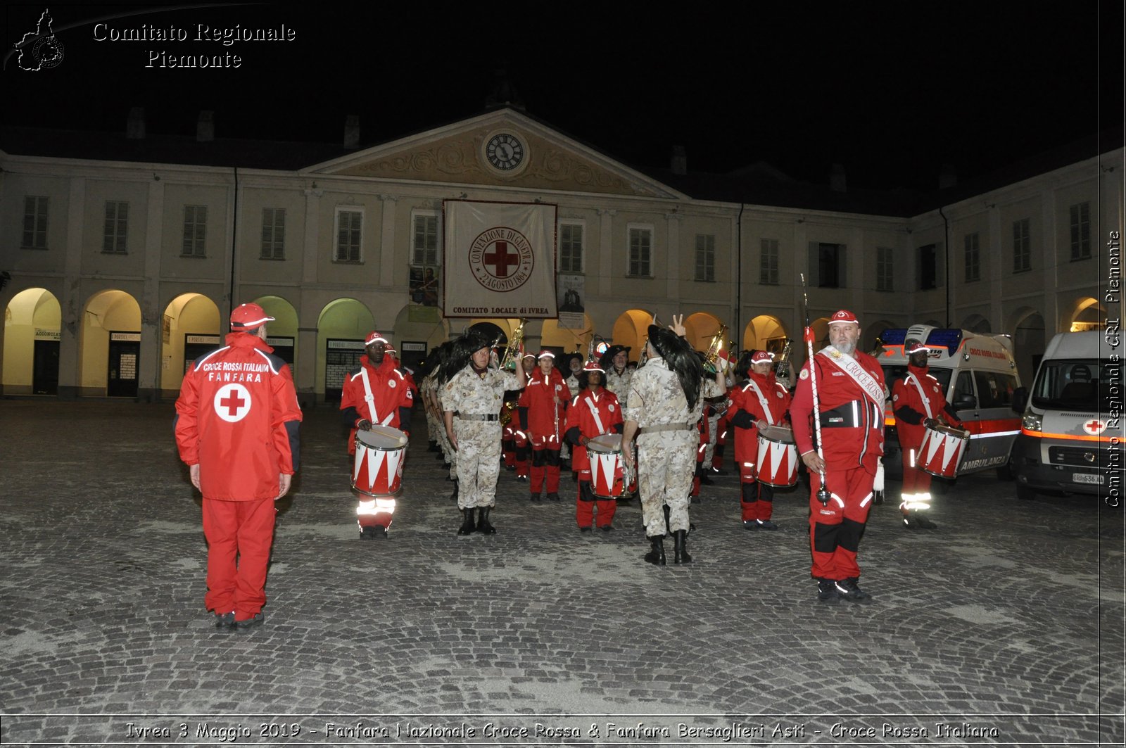 Ivrea 3 Maggio 2019 - Fanfara Nazionale Croce Rossa & Fanfara Bersaglieri Asti - Croce Rossa Italiana - Comitato Regionale del Piemonte