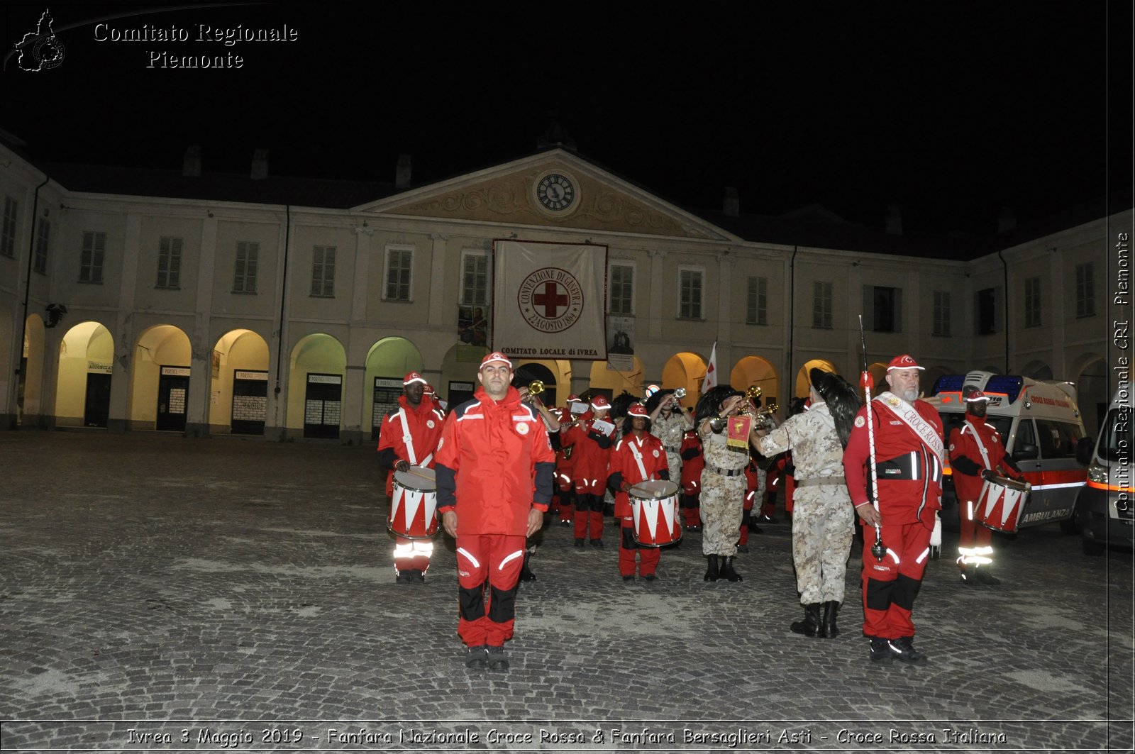 Ivrea 3 Maggio 2019 - Fanfara Nazionale Croce Rossa & Fanfara Bersaglieri Asti - Croce Rossa Italiana - Comitato Regionale del Piemonte