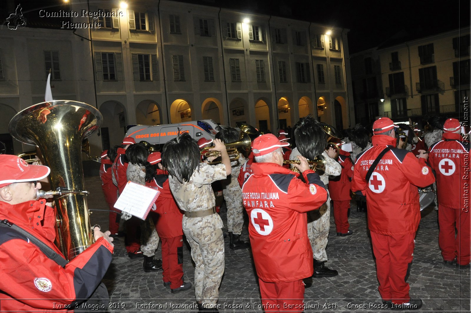 Ivrea 3 Maggio 2019 - Fanfara Nazionale Croce Rossa & Fanfara Bersaglieri Asti - Croce Rossa Italiana - Comitato Regionale del Piemonte