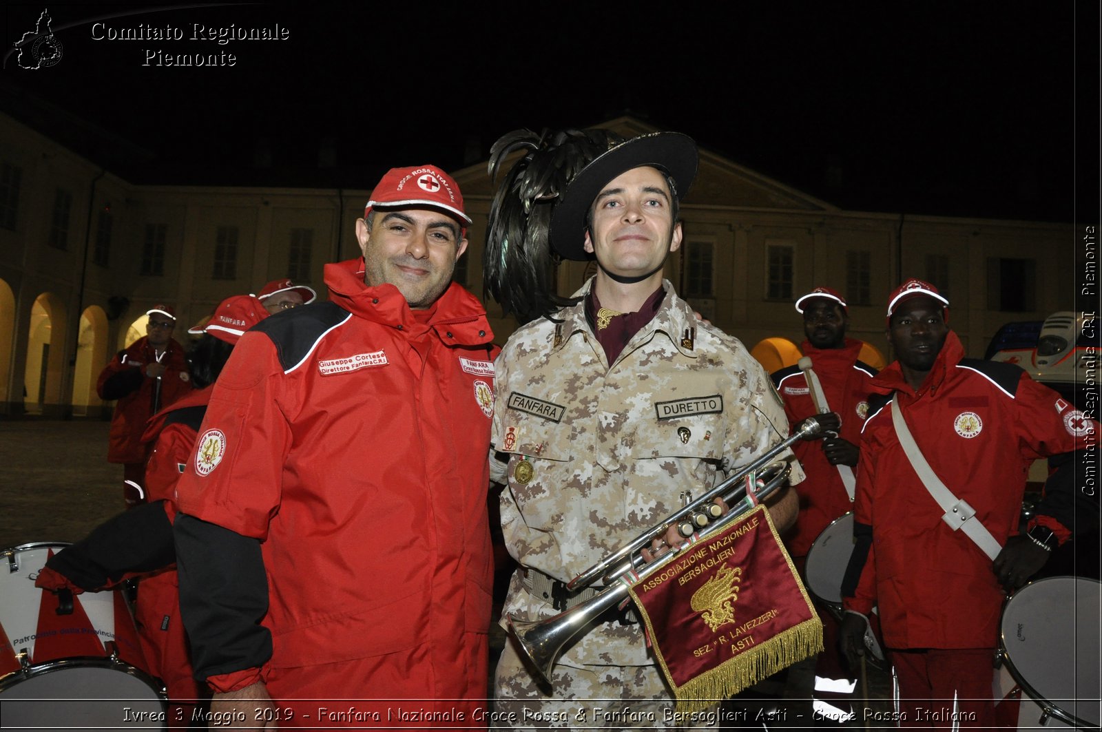 Ivrea 3 Maggio 2019 - Fanfara Nazionale Croce Rossa & Fanfara Bersaglieri Asti - Croce Rossa Italiana - Comitato Regionale del Piemonte