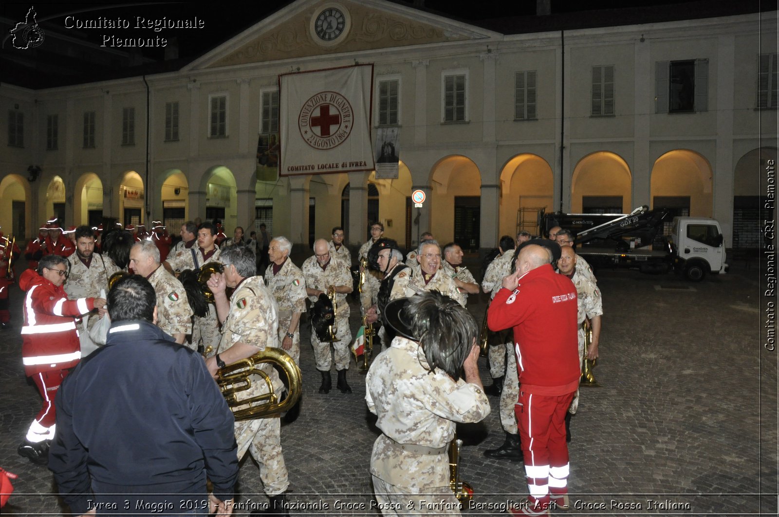 Ivrea 3 Maggio 2019 - Fanfara Nazionale Croce Rossa & Fanfara Bersaglieri Asti - Croce Rossa Italiana - Comitato Regionale del Piemonte