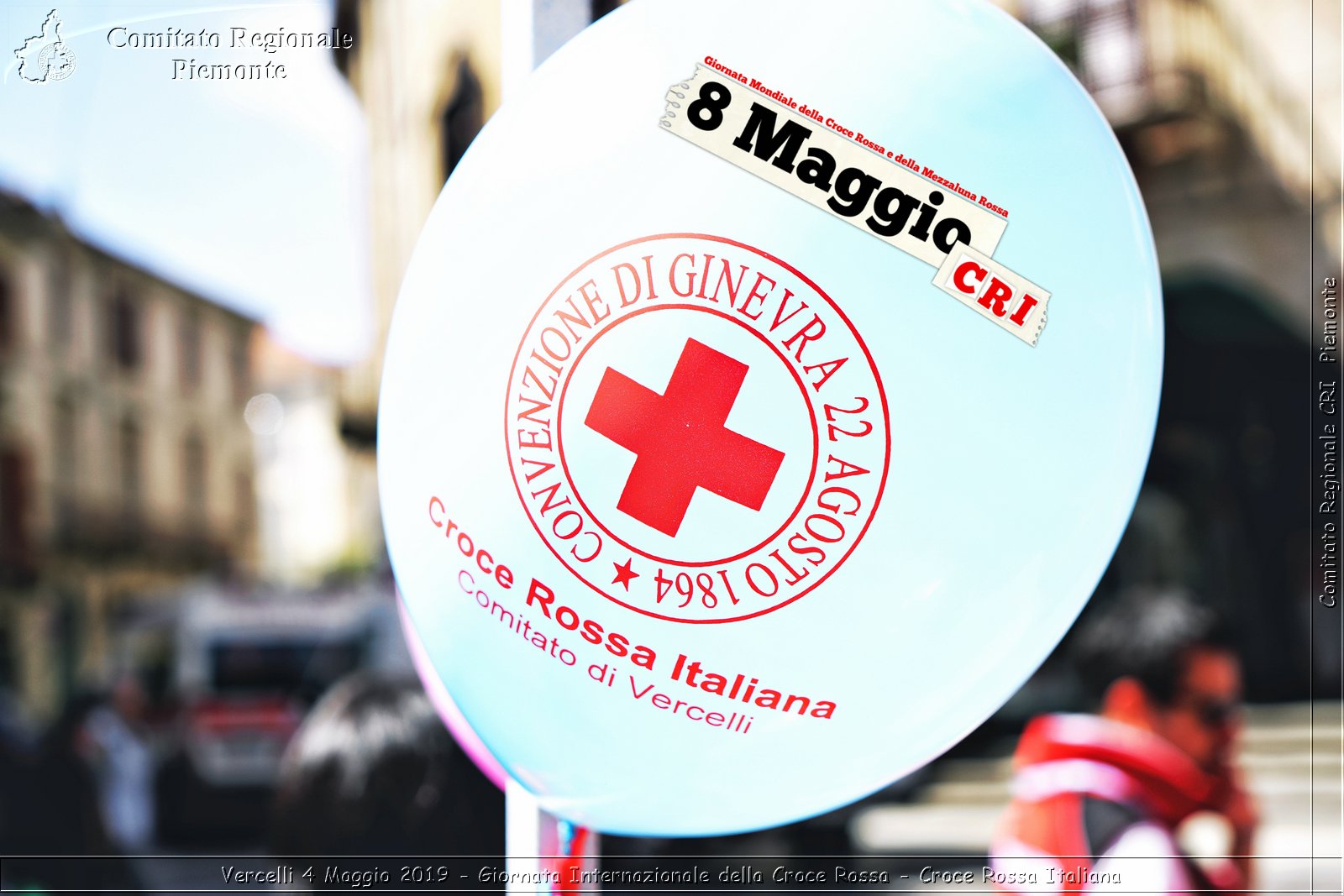 Vercelli 4 Maggio 2019 - Giornata Internazionale della Croce Rossa - Croce Rossa Italiana - Comitato Regionale del Piemonte