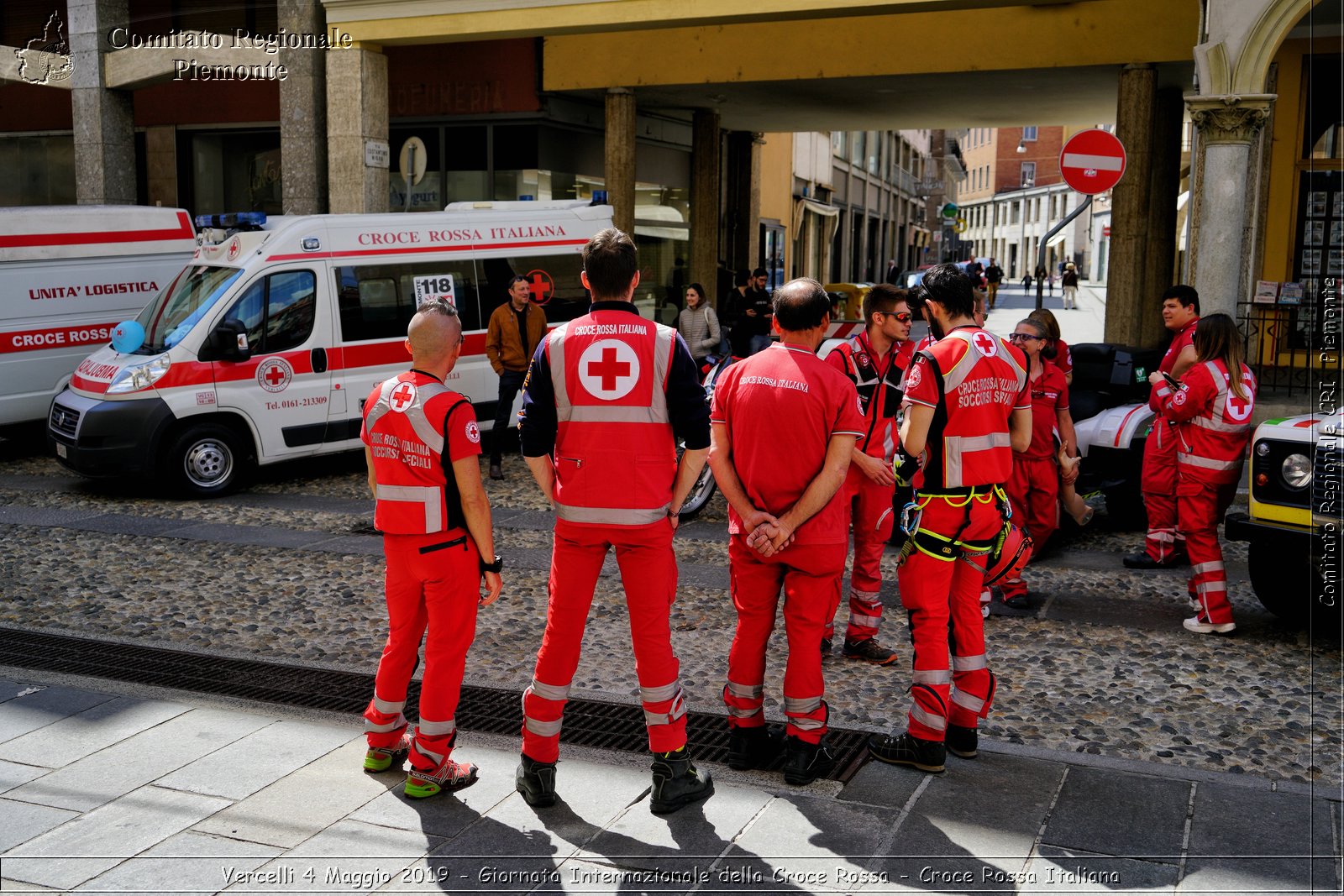 Vercelli 4 Maggio 2019 - Giornata Internazionale della Croce Rossa - Croce Rossa Italiana - Comitato Regionale del Piemonte