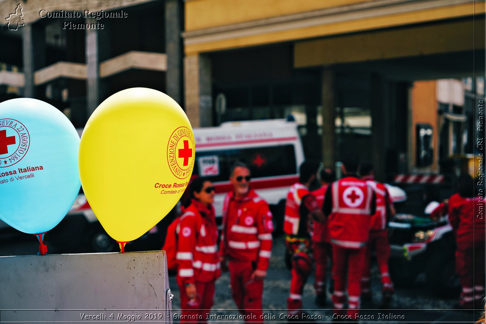 Vercelli 4 Maggio 2019 - Giornata Internazionale della Croce Rossa - Croce Rossa Italiana - Comitato Regionale del Piemonte