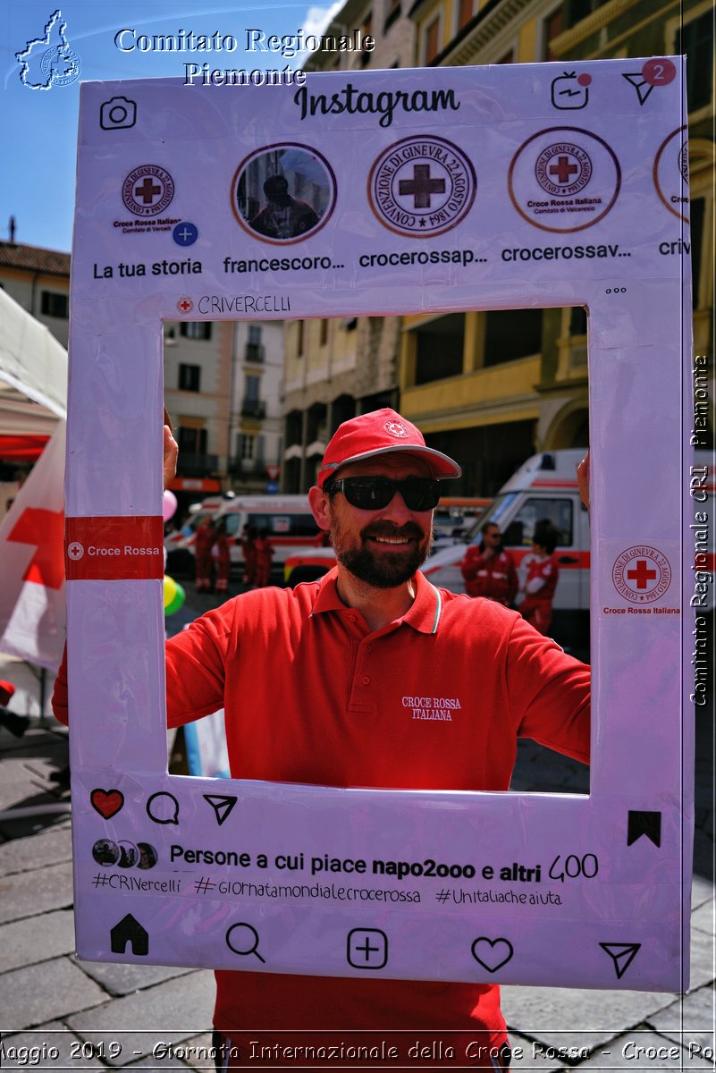 Vercelli 4 Maggio 2019 - Giornata Internazionale della Croce Rossa - Croce Rossa Italiana - Comitato Regionale del Piemonte