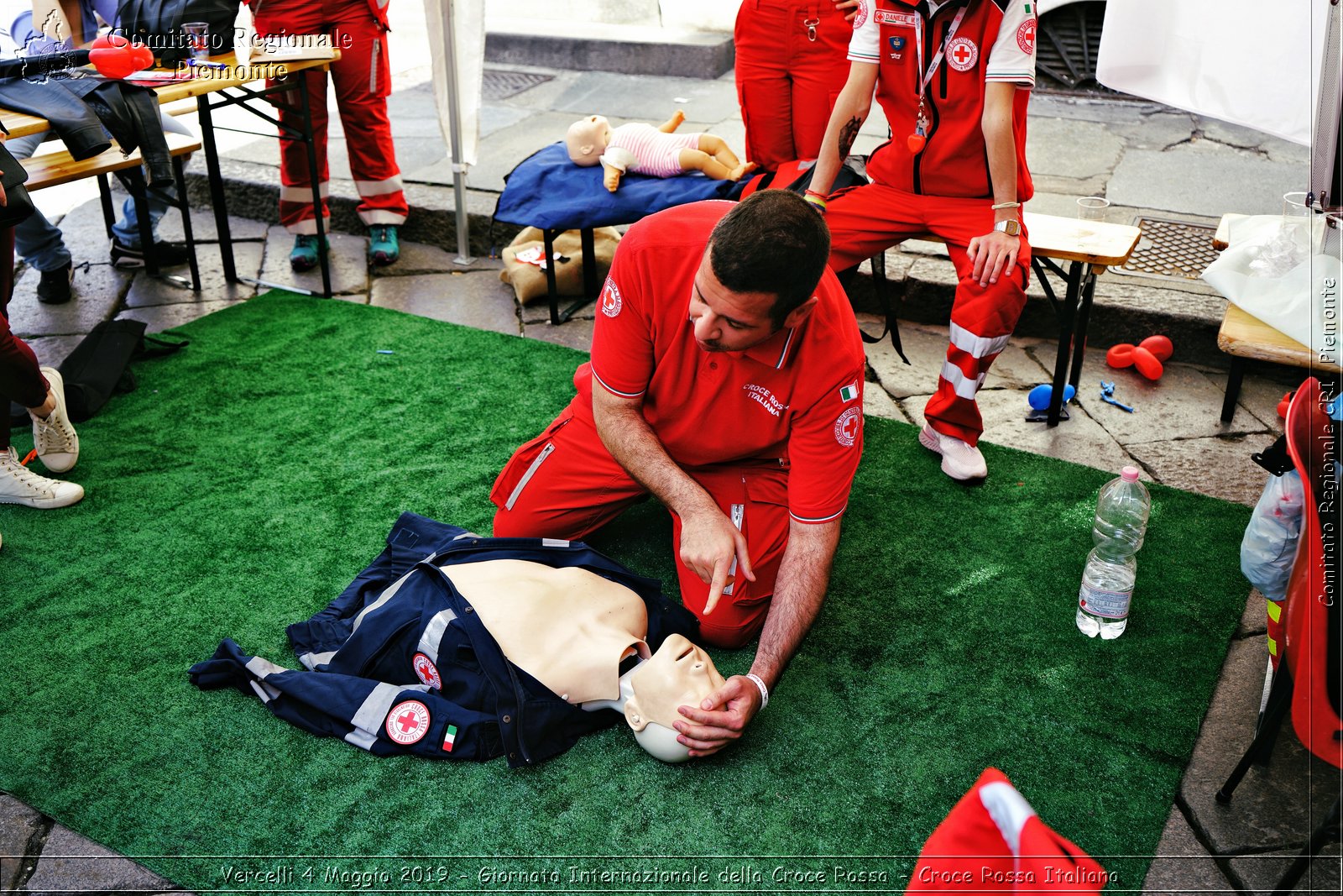 Vercelli 4 Maggio 2019 - Giornata Internazionale della Croce Rossa - Croce Rossa Italiana - Comitato Regionale del Piemonte