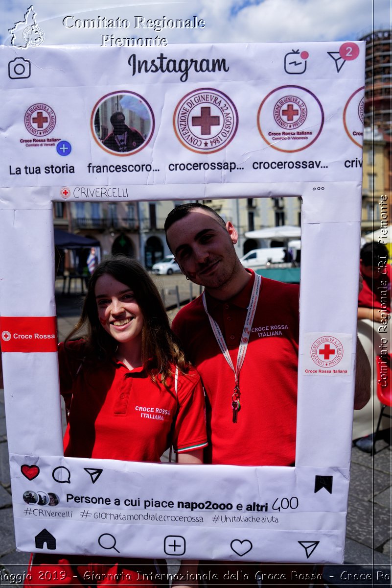 Vercelli 4 Maggio 2019 - Giornata Internazionale della Croce Rossa - Croce Rossa Italiana - Comitato Regionale del Piemonte