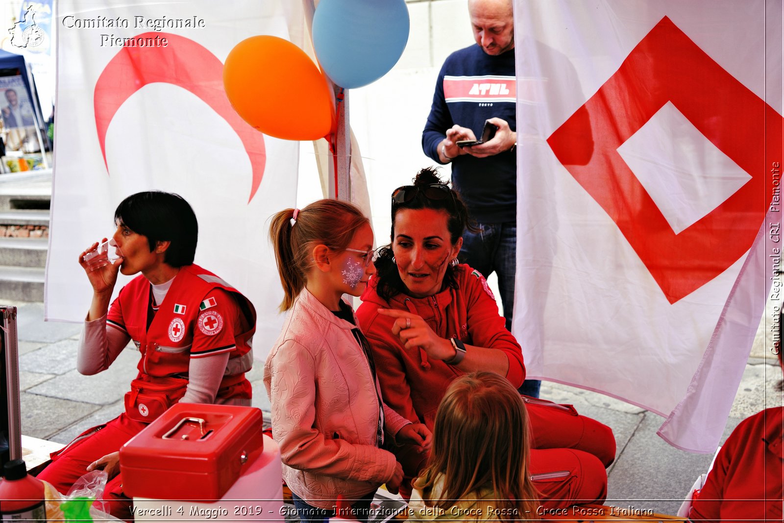 Vercelli 4 Maggio 2019 - Giornata Internazionale della Croce Rossa - Croce Rossa Italiana - Comitato Regionale del Piemonte