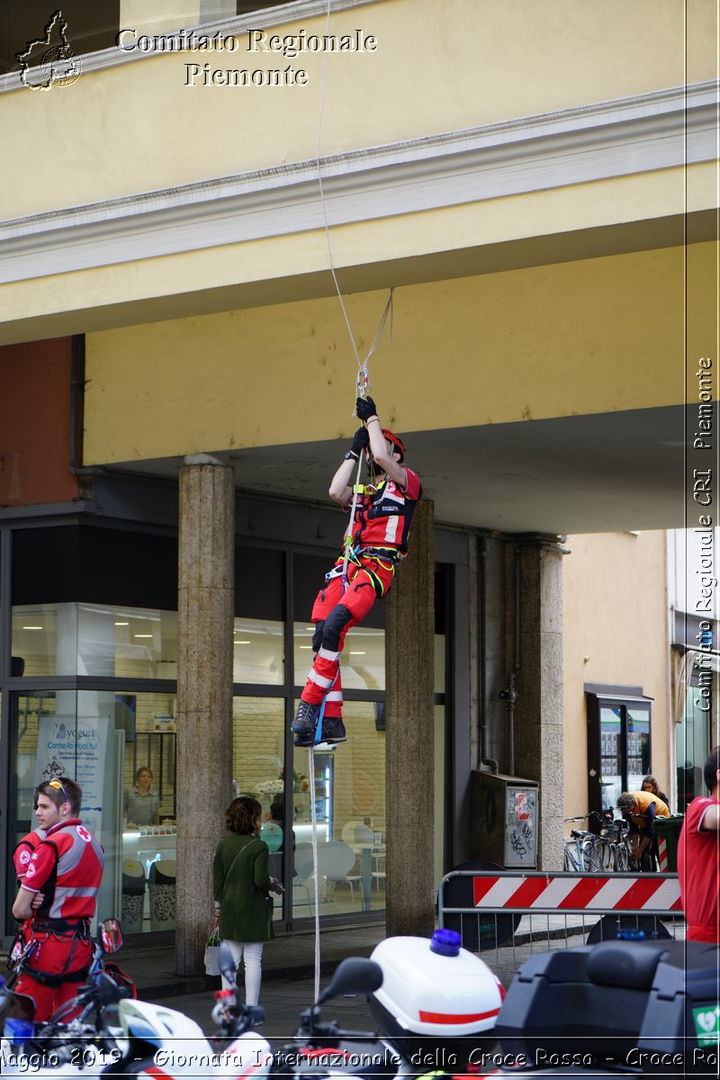 Vercelli 4 Maggio 2019 - Giornata Internazionale della Croce Rossa - Croce Rossa Italiana - Comitato Regionale del Piemonte