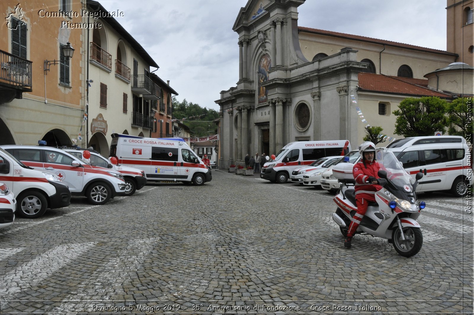 Peveragno 5 Maggio 2019 - 35 Anniversario di Fondazione - Croce Rossa Italiana - Comitato Regionale del Piemonte