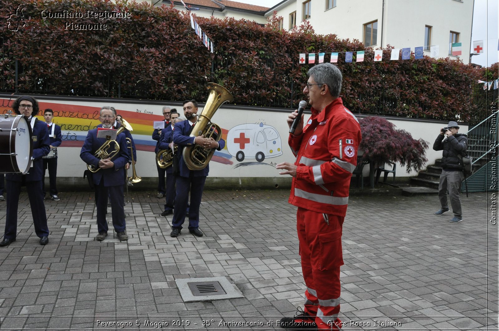 Peveragno 5 Maggio 2019 - 35 Anniversario di Fondazione - Croce Rossa Italiana - Comitato Regionale del Piemonte