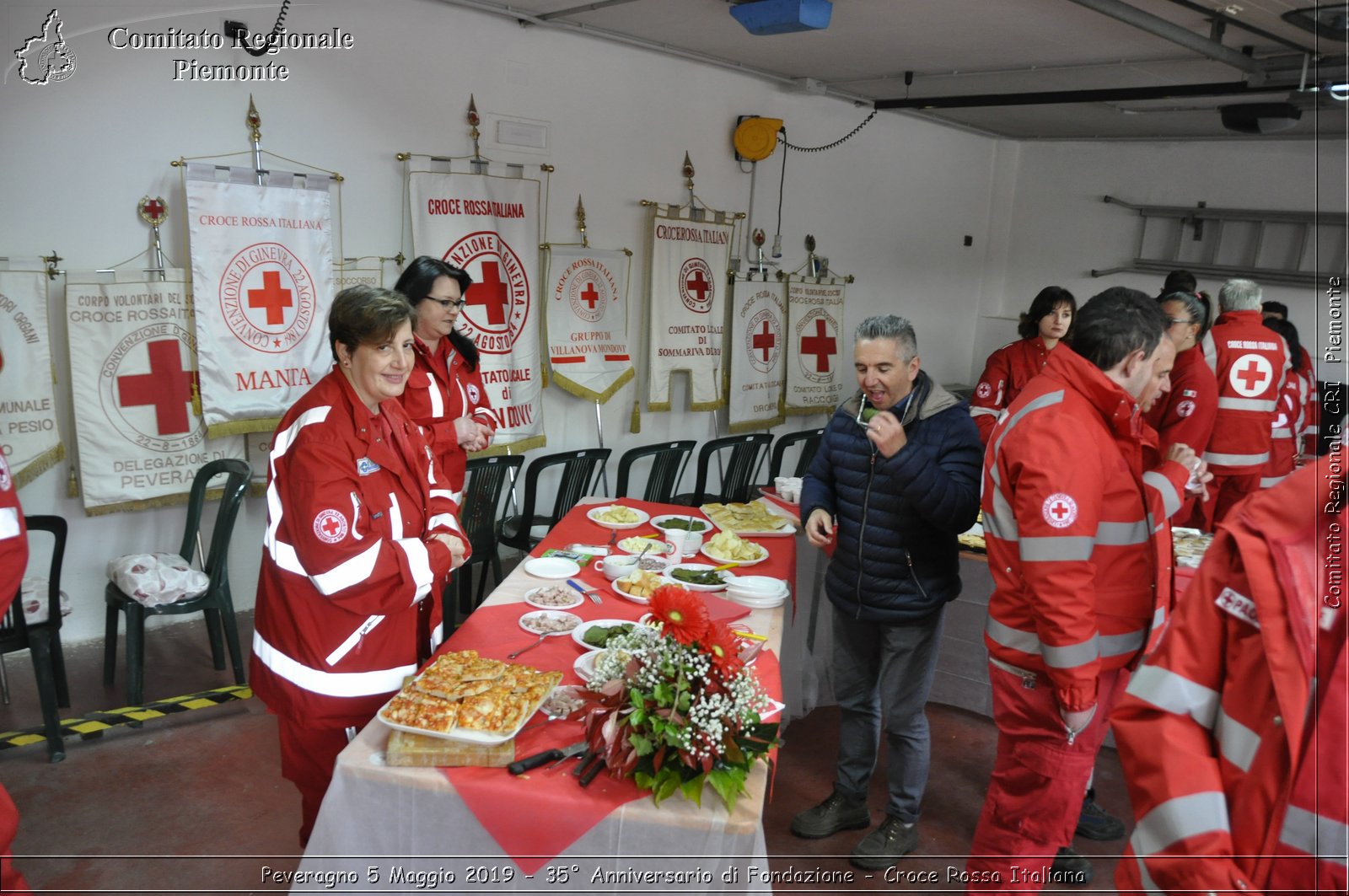 Peveragno 5 Maggio 2019 - 35 Anniversario di Fondazione - Croce Rossa Italiana - Comitato Regionale del Piemonte