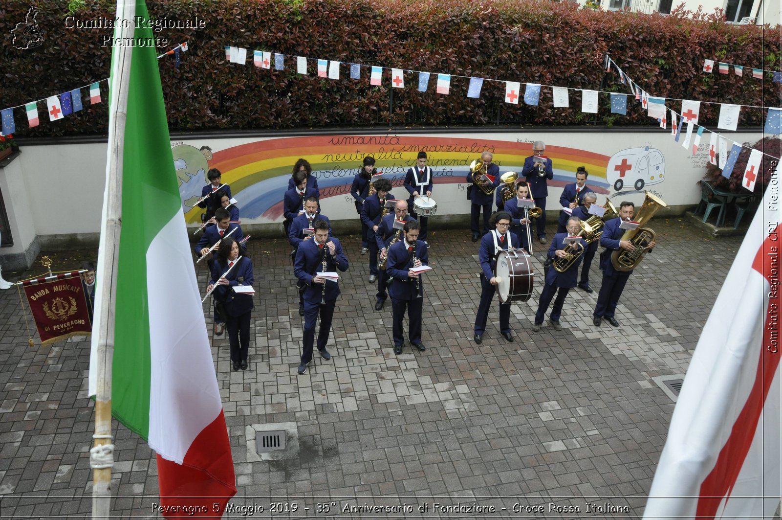 Peveragno 5 Maggio 2019 - 35 Anniversario di Fondazione - Croce Rossa Italiana - Comitato Regionale del Piemonte