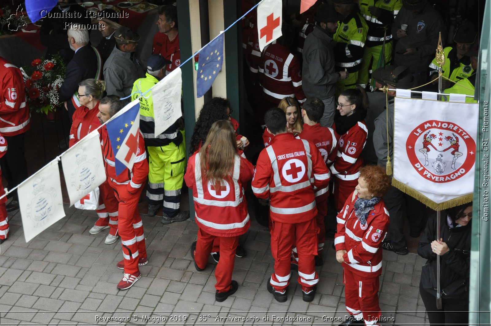 Peveragno 5 Maggio 2019 - 35 Anniversario di Fondazione - Croce Rossa Italiana - Comitato Regionale del Piemonte