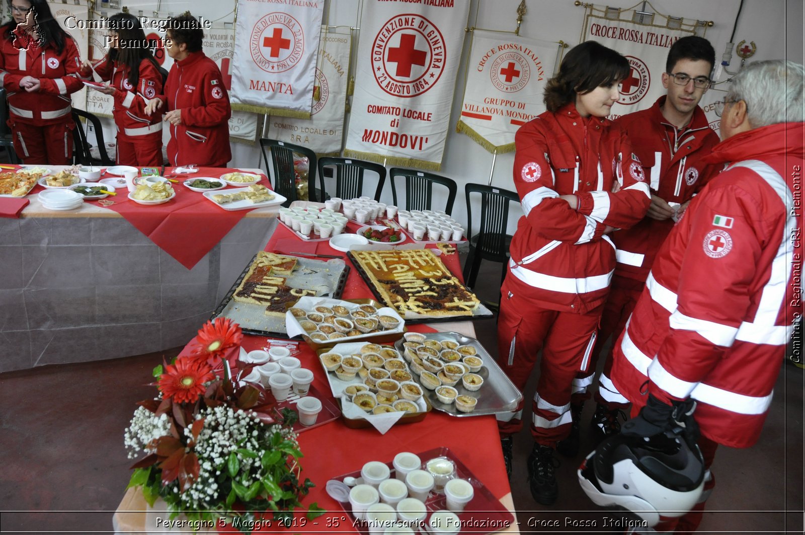 Peveragno 5 Maggio 2019 - 35 Anniversario di Fondazione - Croce Rossa Italiana - Comitato Regionale del Piemonte