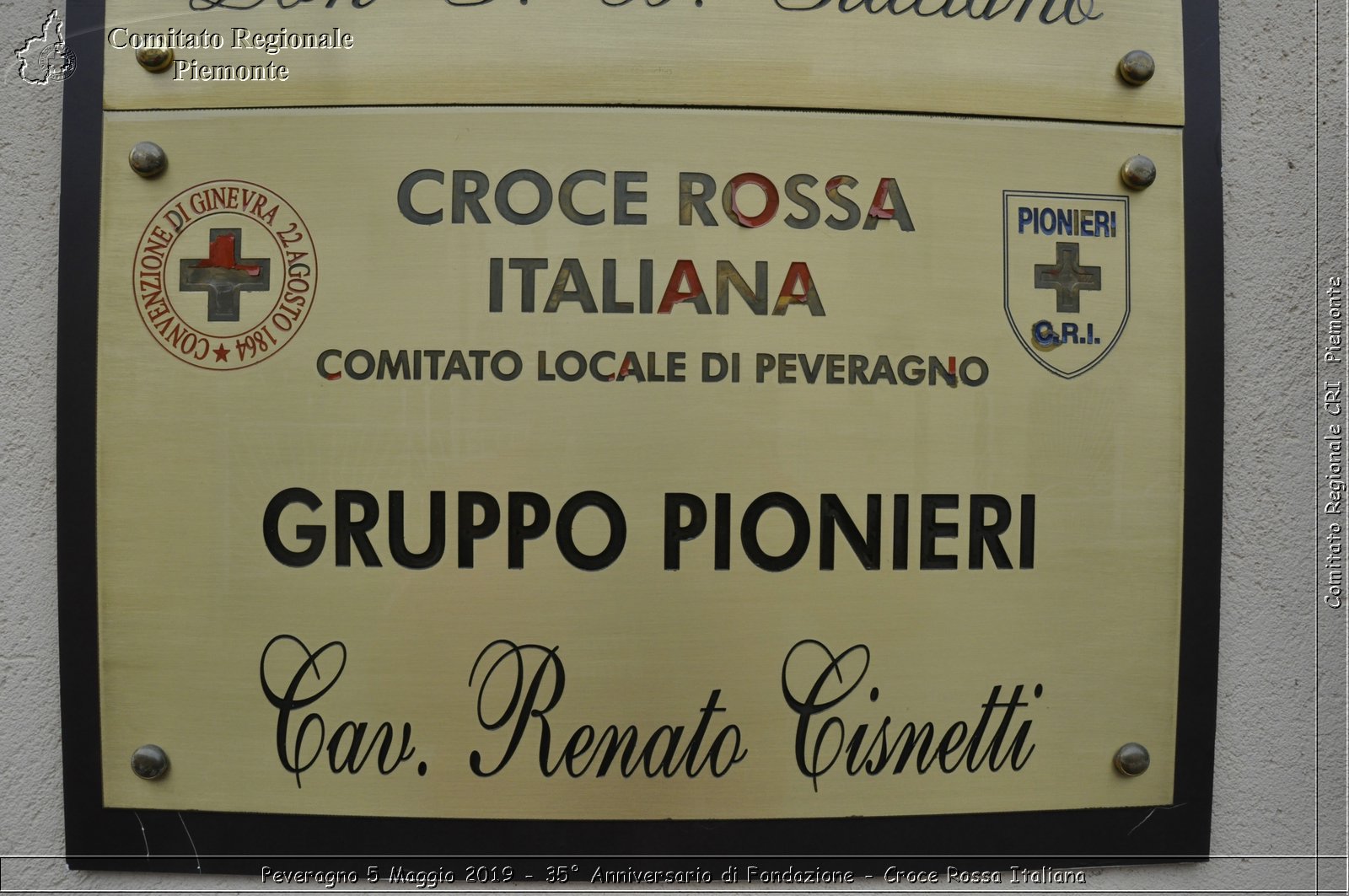 Peveragno 5 Maggio 2019 - 35 Anniversario di Fondazione - Croce Rossa Italiana - Comitato Regionale del Piemonte