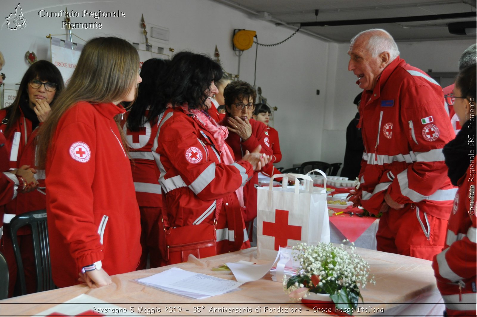 Peveragno 5 Maggio 2019 - 35 Anniversario di Fondazione - Croce Rossa Italiana - Comitato Regionale del Piemonte