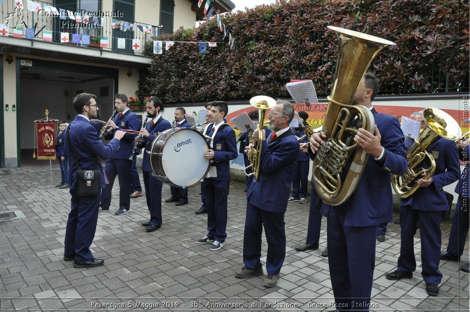 Peveragno 5 Maggio 2019 - 35 Anniversario di Fondazione - Croce Rossa Italiana - Comitato Regionale del Piemonte