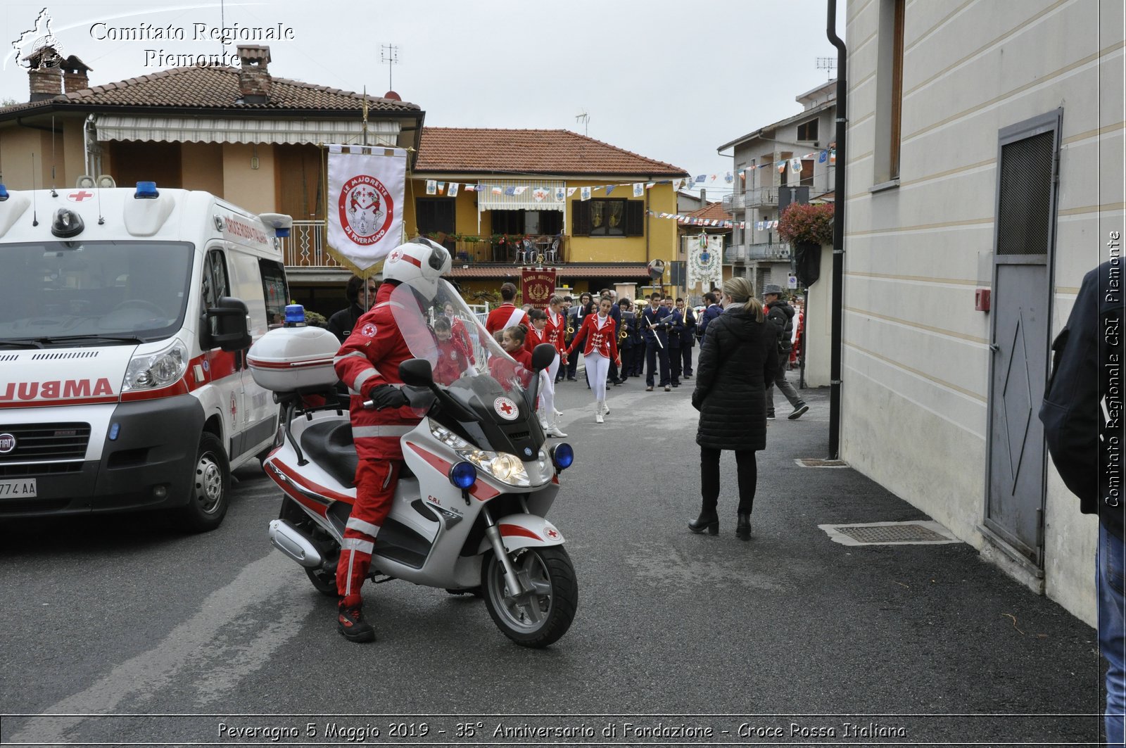 Peveragno 5 Maggio 2019 - 35 Anniversario di Fondazione - Croce Rossa Italiana - Comitato Regionale del Piemonte