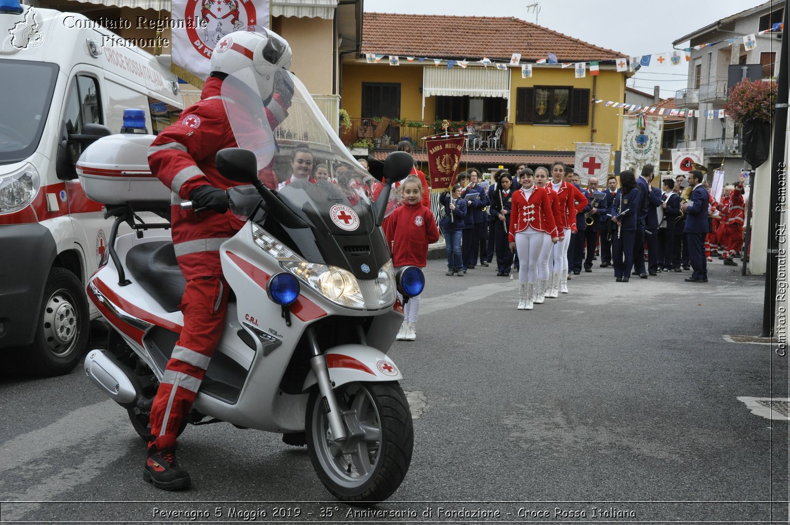 Peveragno 5 Maggio 2019 - 35 Anniversario di Fondazione - Croce Rossa Italiana - Comitato Regionale del Piemonte