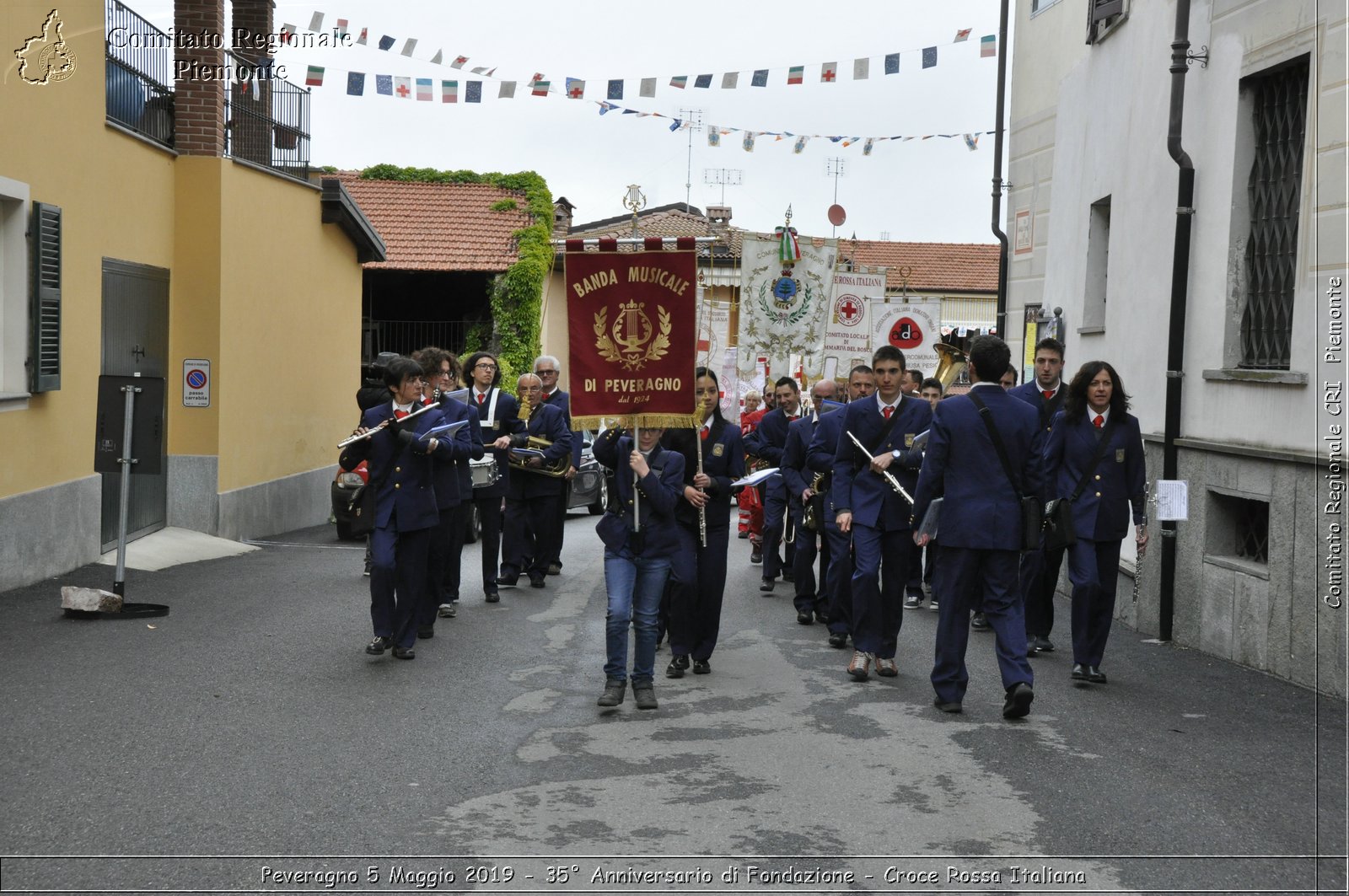 Peveragno 5 Maggio 2019 - 35 Anniversario di Fondazione - Croce Rossa Italiana - Comitato Regionale del Piemonte