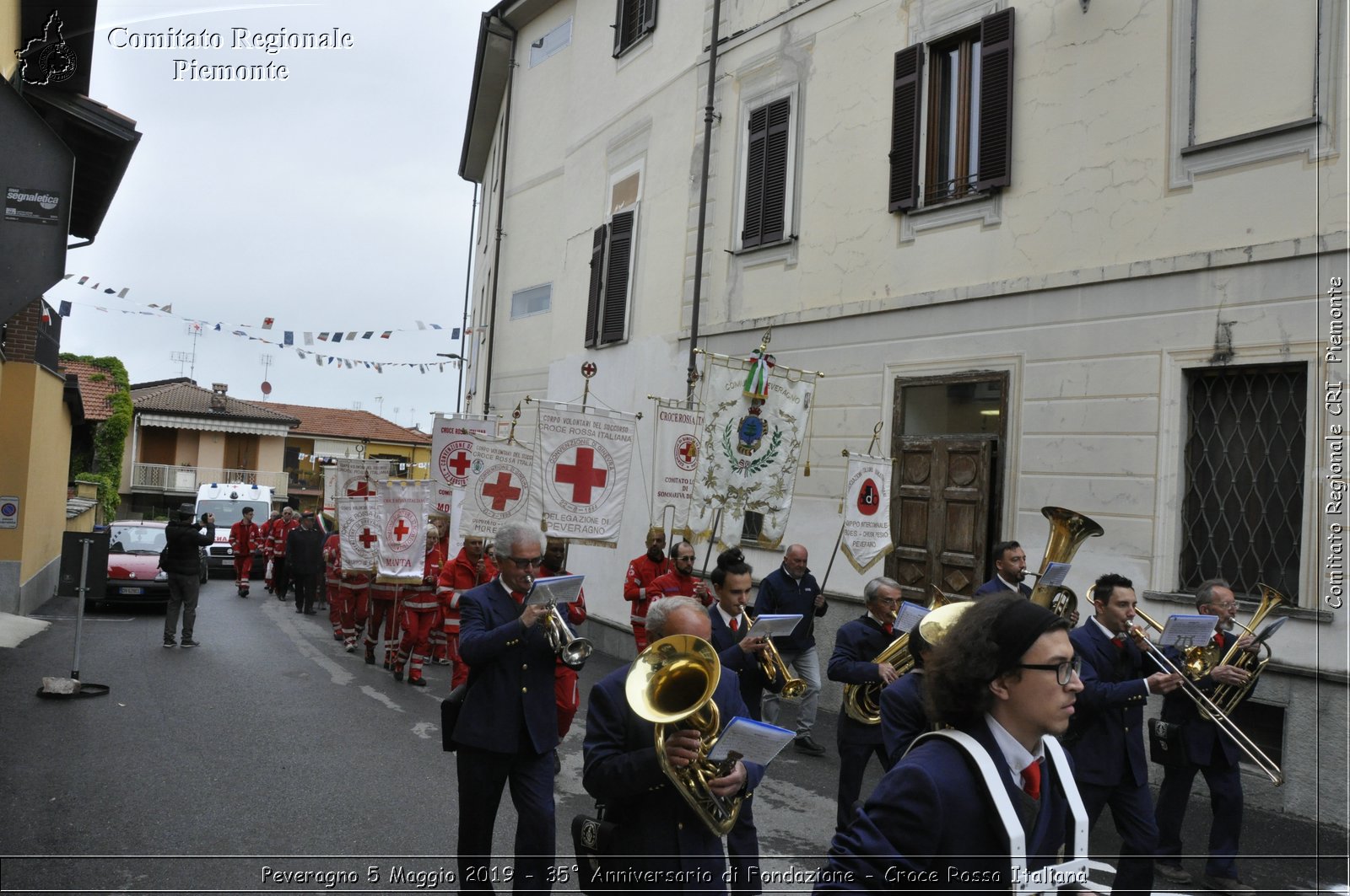 Peveragno 5 Maggio 2019 - 35 Anniversario di Fondazione - Croce Rossa Italiana - Comitato Regionale del Piemonte